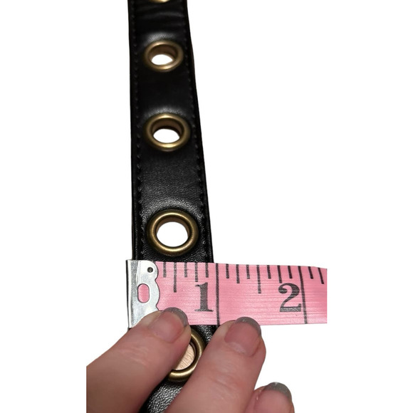 Black and Gold Studded Crossbody Bag - Picture 14 of 15